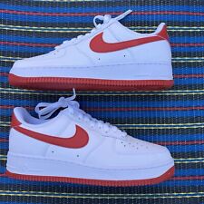 Usado, Nike Air Force 1 07 White Dragon Red FJ4146-106 tamanho 9 - 12 masculino comprar usado  Enviando para Brazil