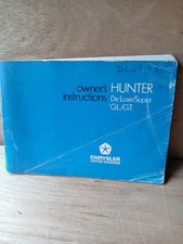 Chrysler hunter deluxe for sale  CHELMSFORD