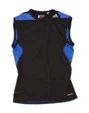 Usado, Colete Adidas Feminino Climacool Top Reino Unido 18 GG Preto Colorblock AO06 comprar usado  Enviando para Brazil