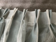 Voile curtains pinch for sale  STOURBRIDGE