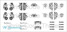 Adesivo adesivo vinil Decalque Terno Oxford Diecast 1/76 Scania - Logotipos Scania Code 3 comprar usado  Enviando para Brazil