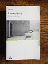 Aristotele metafisica utet usato  Villa Sant Angelo