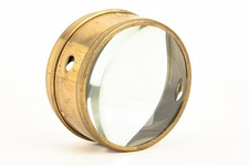 Lente condensadora plano-convexa Magic Lantern latão estojo 3 1/4" 2 elementos V20 comprar usado  Enviando para Brazil