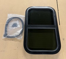 NOVO OB Janela Deslizante Preta RV 25” X 15,5” Vidro Temperado com Tela 43R-011263 comprar usado  Enviando para Brazil