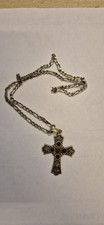 Collier pendentif croix d'occasion  Asnières-sur-Seine