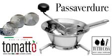 PASSAVERDURA PASSATUTTO IN ACCIAIO INOX 3 DISCHI INTERCAMBIABILI CM 20 24 26 RON comprar usado  Enviando para Brazil