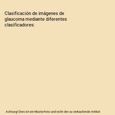 Clasificación imágenes glauc gebraucht kaufen  Trebbin