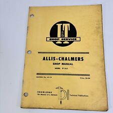 Allis chalmers shop for sale  Sweet Grass