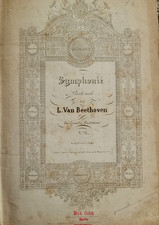 Beethoven Symphony No. 6 Pastoral Full Score | Rare 1840 French Edition | comprar usado  Enviando para Brazil