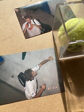 Autêntica bola de tênis ATP Gustavo Kuerten Brasil autografada. Original assinado. comprar usado  Enviando para Brazil