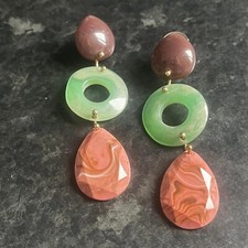 Brincos de gota vintage boho chique cigano com miçangas comprar usado  Enviando para Brazil