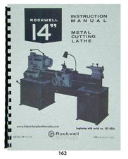Rockwell lathe operation for sale  Goddard
