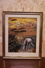 Quadro mezzopunto raffigurante usato  Brescia