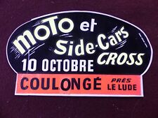 Ancien autocollant moto d'occasion  Saint-Romain-de-Colbosc
