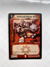 DM01 - 80/110 - Immortal Baron, Vorg - Duel Masters - English - Common - DM1 na sprzedaż  PL