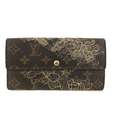 Usado, Carteira bifold longa Louis Vuitton monograma Dentelle Portefeiulle Sarah/8AG0732 comprar usado  Enviando para Brazil