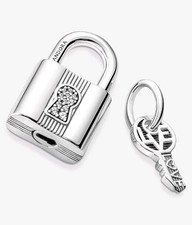 Charm pendente lucchetto usato  Guidonia Montecelio