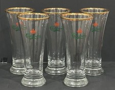 Usado, Conjunto de 5 copos de cerveja Carlsberg acabamento dourado 12 oz pint dinamarquês pub bar excelente. comprar usado Usado, Conjunto de 5 copos de cerveja Carlsberg acabamento dourado 12 oz pint dinamarquês pub bar excelente. comprar usado  Enviando para Brazil