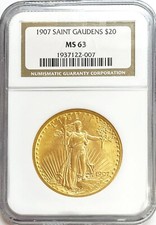 1907 gold usa for sale  Fort Lauderdale