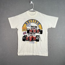 Camiseta Ferrari Vintage 1990 Grande Prêmio da Grã-Bretanha Fórmula 1 Corrida Adulto Média comprar usado  Enviando para Brazil