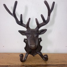 Cast iron stag for sale  BRIDGEND