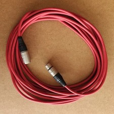 CANARE L-4E6S CABO DE MICROFONE QUAD NEUTRIK XLR-M XLR-F ~ VERMELHO ~ 23 PÉS comprar usado  Enviando para Brazil