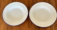 Enamel plates 25cm for sale  BRIGHTON