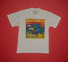 T-Shirt Iron Maiden El Dorado The Final Frontier World Tour 2011 TShirt / Blanc comprar usado  Enviando para Brazil