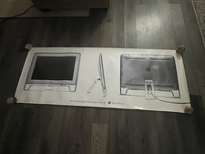 Usado, Antigo 1999 Apple Cinema Display Pôster Tamanho Real 70” X 27” Colecionável Original comprar usado  Enviando para Brazil