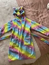 primark unicorn dressing gown for sale  CARDIFF