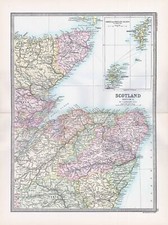 1912 antique map for sale  ASHFORD