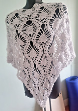 Hand crocheted shawl for sale  BRIGHTON
