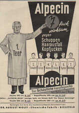 Alpecin haarwasser werbung gebraucht kaufen  Leipzig
