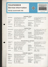 Telefunken banjo 105 gebraucht kaufen  Saarbrücken
