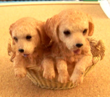 Puppies basket figure for sale  Parker