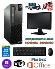 Computador barato rápido PC i5 3ª geração 8GB 180GB SSD 500GB HDD pacote escritório + jogos comprar usado  Enviando para Brazil