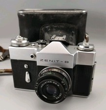 Usado, Câmera de Filme 35mm SLR Zenith B com Lente Industar 50-2 e Estojo Funcionando Mecanicamente comprar usado  Enviando para Brazil