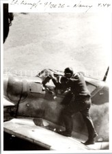 A275 Foto Wehrmacht Archiv Repro Luftwaffe Flugzeug Me109 9./ JG 26 Nancy 1944 comprar usado  Enviando para Brazil