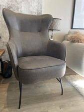 Faux leather wingback for sale  LONDON