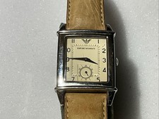 ORIGEM Relógio Tanque Masculino AR-0225 EMPORIO ARMANI Nova Bateria MOVIMENTO SWISS RONDA 2J comprar usado  Enviando para Brazil