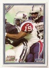 Cartão John Grace 2000 Jogo CFL #120 Montreal Alouettes Marshall Thundering Herd, usado comprar usado Cartão John Grace 2000 Jogo CFL #120 Montreal Alouettes Marshall Thundering Herd, usado comprar usado  Enviando para Brazil