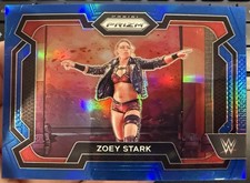 Refrator azul 2024 WWE Prizm Zoey Stark /199 NXT#81, usado comprar usado  Enviando para Brazil