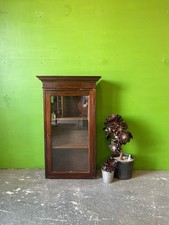 Antique glazed cabinet for sale  BUDE