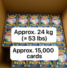 Lote a Granel 15.000 Cartões Pokémon Japoneses Autênticos ~24kg (53 lb) Uso para Presente e Evento comprar usado  Enviando para Brazil