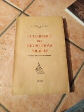 Technique révolutions solaire d'occasion  Saint-Mandé