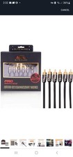 Elite Audio Pro Series 17 pés. Cabo RCA de áudio veicular 6 canais - Triplo blindado,... comprar usado  Enviando para Brazil