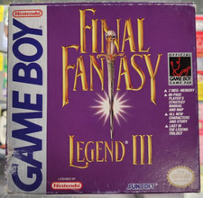 Gameboy Final Fantasy Legend III na caixa, usado comprar usado  Enviando para Brazil