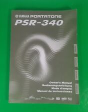 Yamaha Portatone PSR-340 Manual do Proprietário FRETE GRÁTIS  comprar usado  Enviando para Brazil