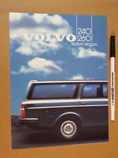 1984 Volvo 240/260 Station Wagon folheto dobrável australiano original comprar usado  Enviando para Brazil