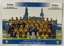 Mannschaftskarte dynamo dresde gebraucht kaufen  Braunschweig